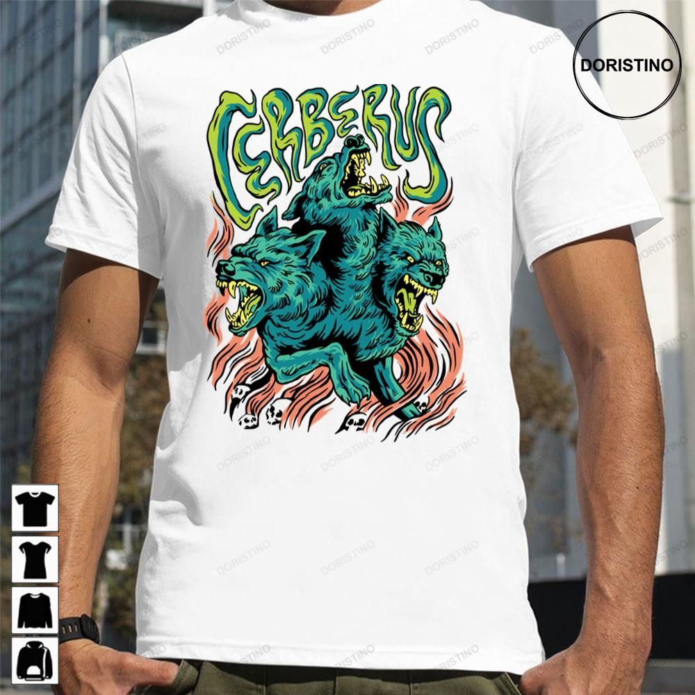 Cerberus Dogs Werewolves Greek Mythology Creatures Limited Edition T-shirts